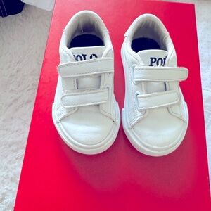 Baby white Polo shoes